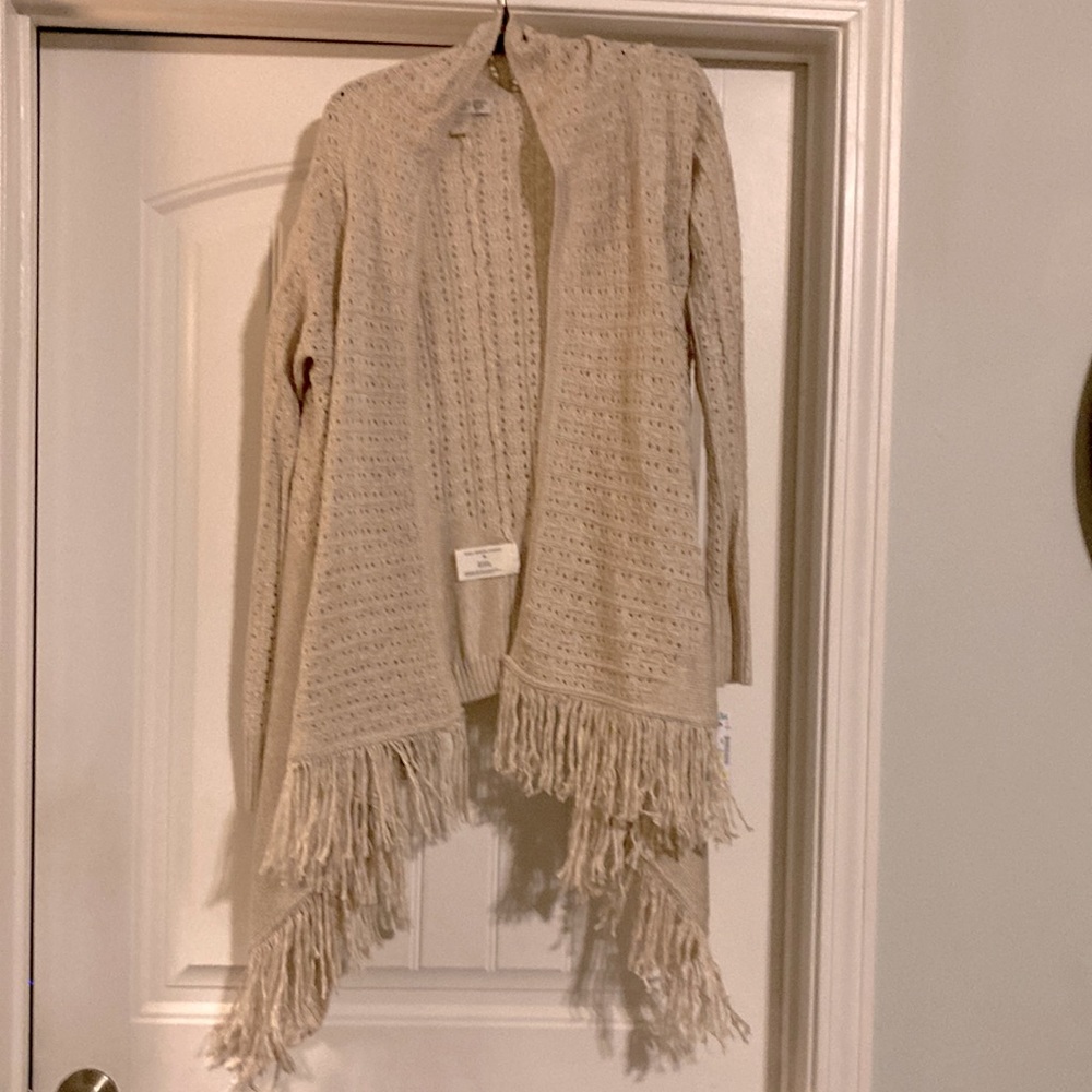 Vintage American cream Spring swing sweater